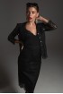 Three piece lace suit: skirt, top, jacket