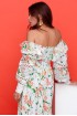Krestjanka sundress of sewing with floral print