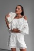 Josephine off-the-shoulder cotton top