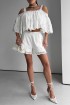 Josephine off-the-shoulder cotton top