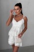 Embroidered cotton camisole