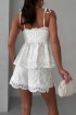 Embroidered cotton camisole
