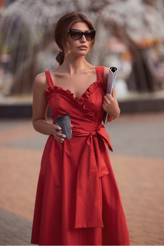 Sundress on a wrap