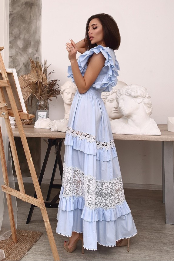 Lilith dress floor shirt with wings
