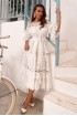 Sundress with lace with open shoulders