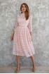 Lace dress with wings