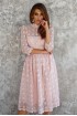 Lace dress with wings