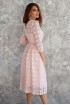 Lace dress with wings