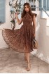 Lace macramé dress