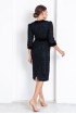 Tweed dress with pockets and fringe