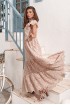 Bird of paradise pinafore cotton dress