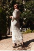 Ажурное платье на запах