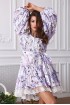 Monet cotton short sundress with flowers
