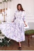 Monet cotton midi sundress with flowers with wings