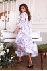 Monet cotton midi sundress with flowers with wings