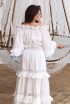 Florencia cotton suit with embroidery