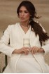 Tweed cardigan with patch pockets and pearl trim