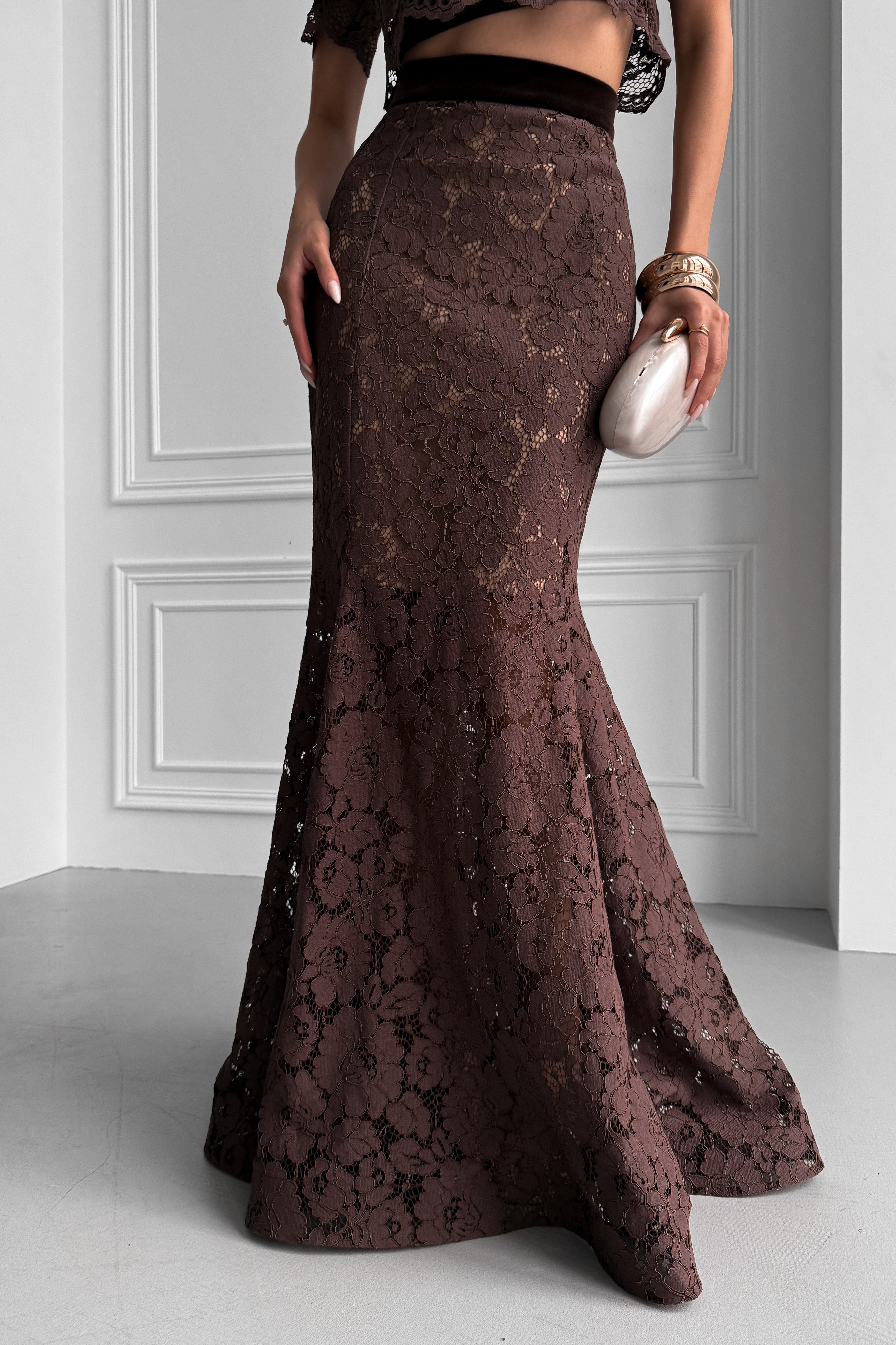 IMG_2681-2 Кружевной костюм тройка: юбка, топ и майка