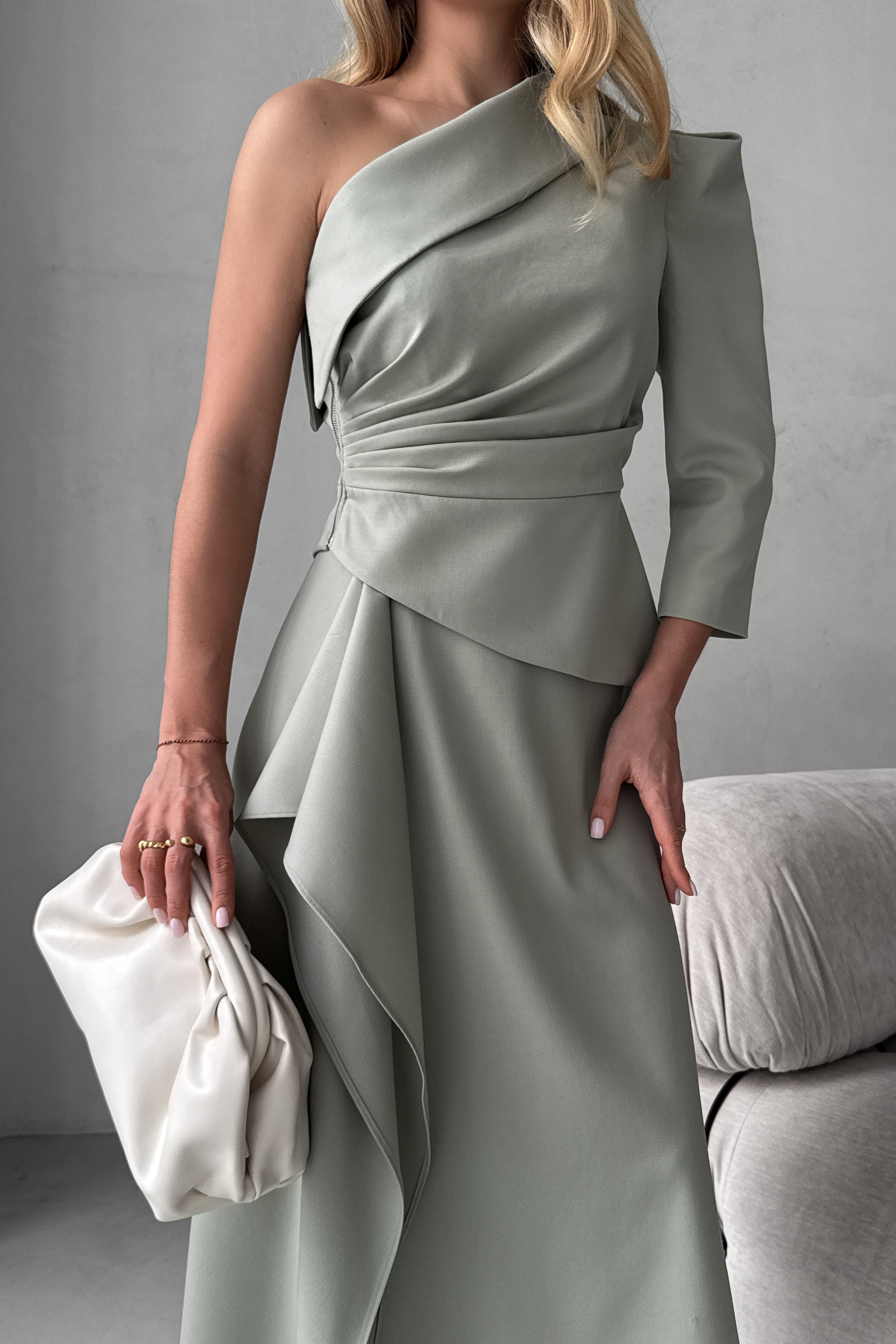 IMG_7809-2 Асимметричный топ на одно плечо, с баской