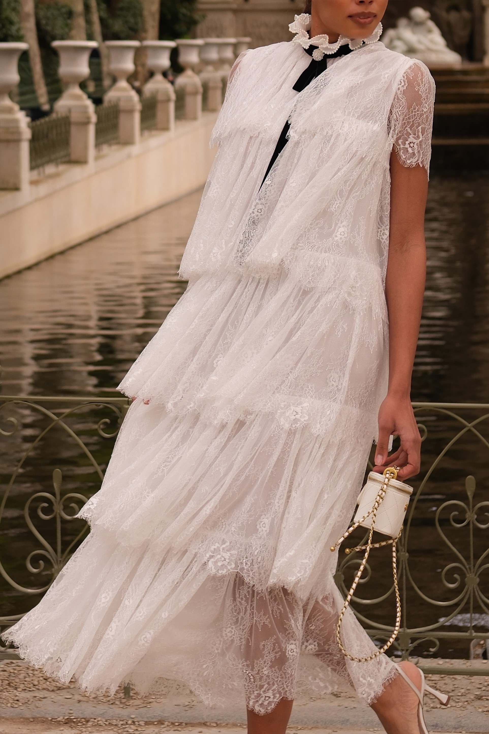 IMG_1592-2 Кружевное длинное платье шантильи свободного силуэта